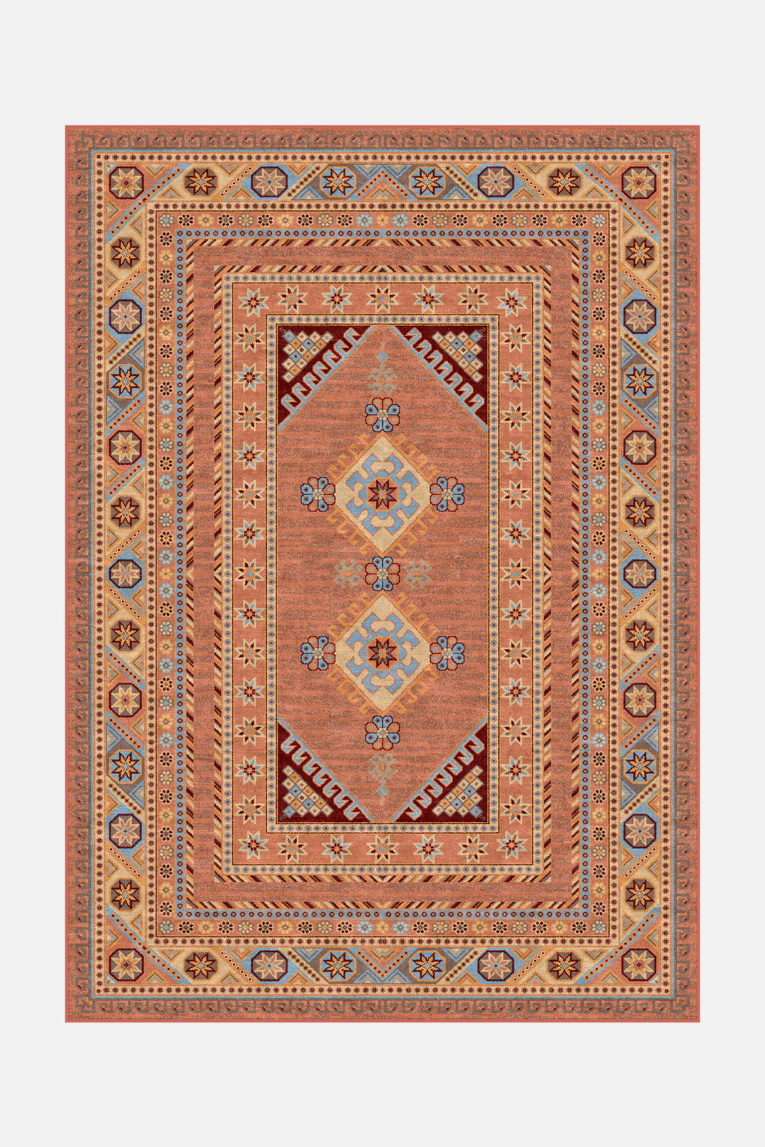 Arnika Terracotta Teppich