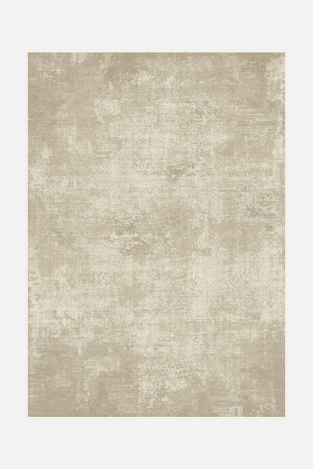 Asche Beige Teppich