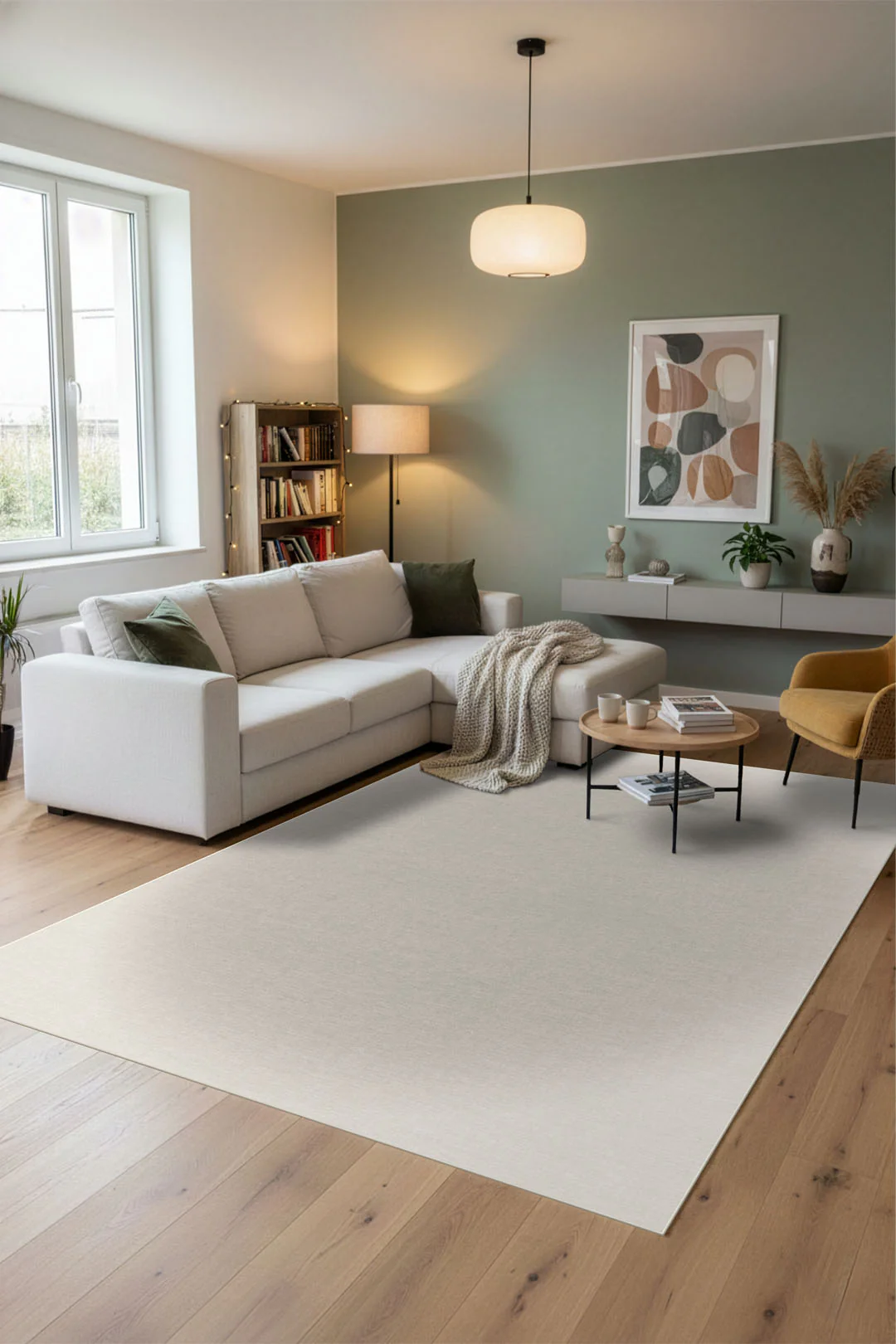 Aura Beige Teppich - Image 17