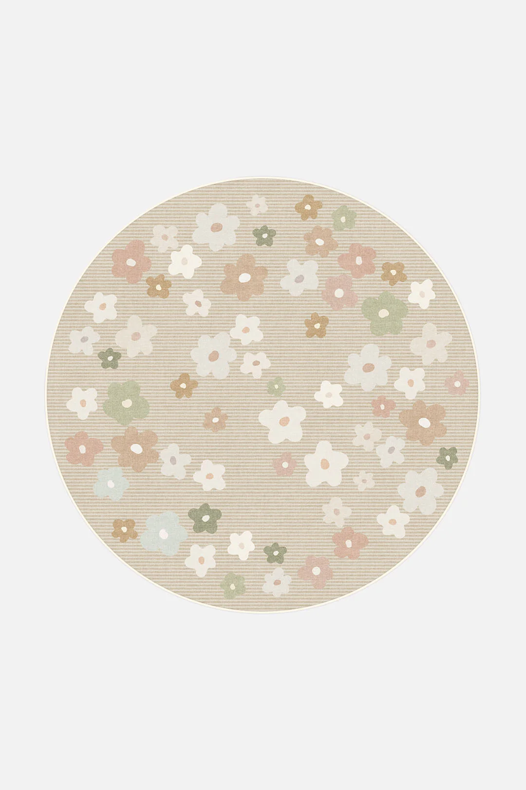 Blumenwiese Taupe Teppich - Image 8