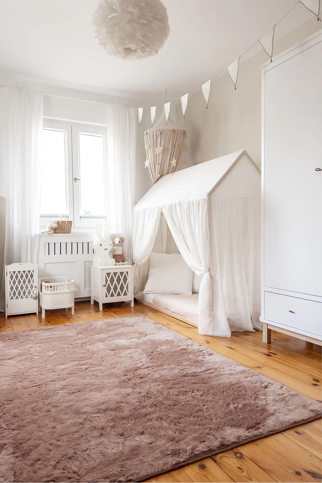 Flausch Mono Blush Teppich - Image 3
