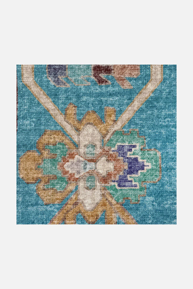 Farah Türkis Teppich - Image 16