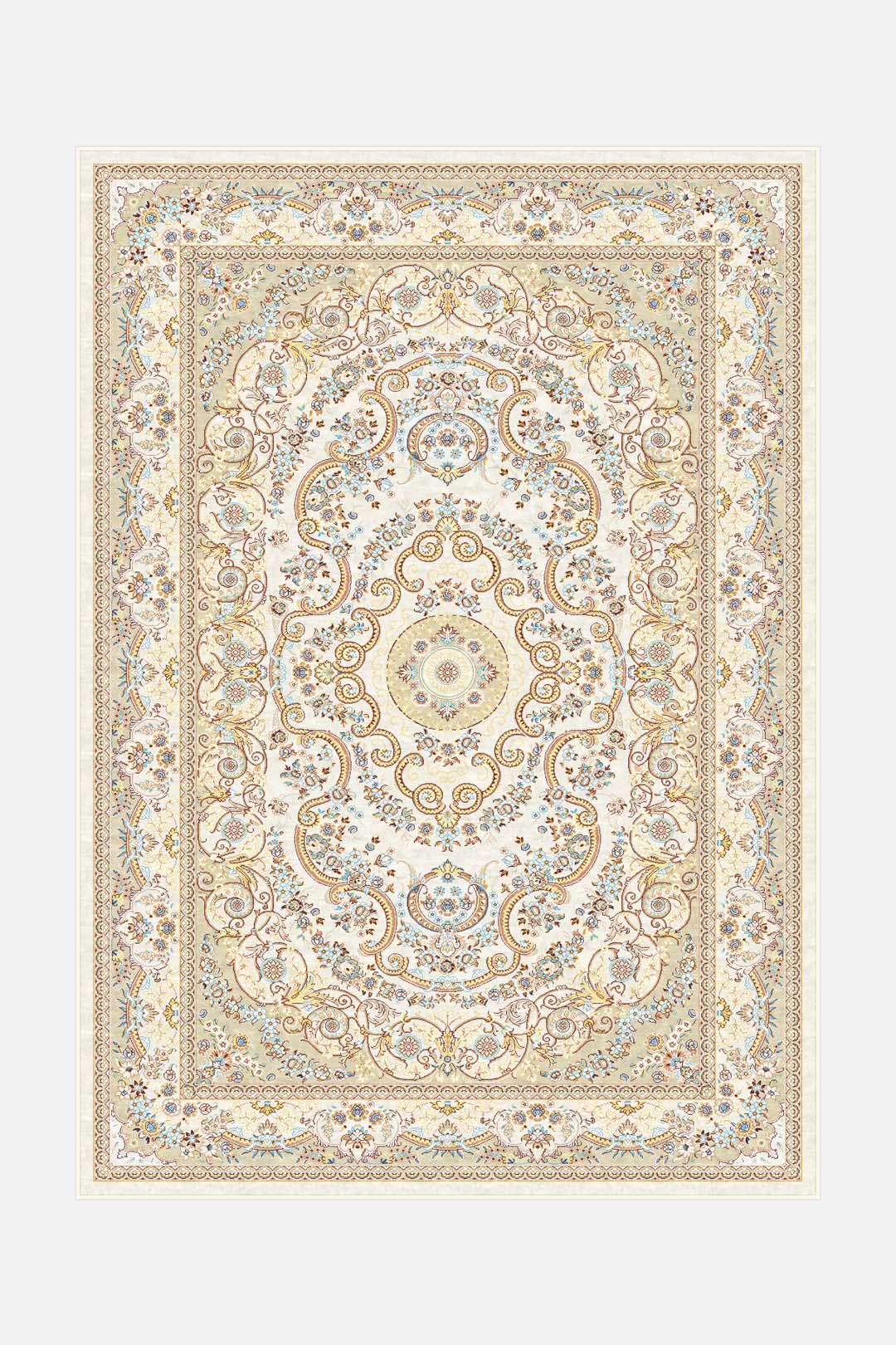 Flora Beige Teppich