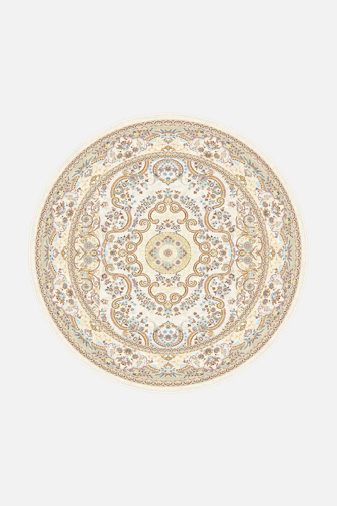 Flora Beige Teppich - Image 8