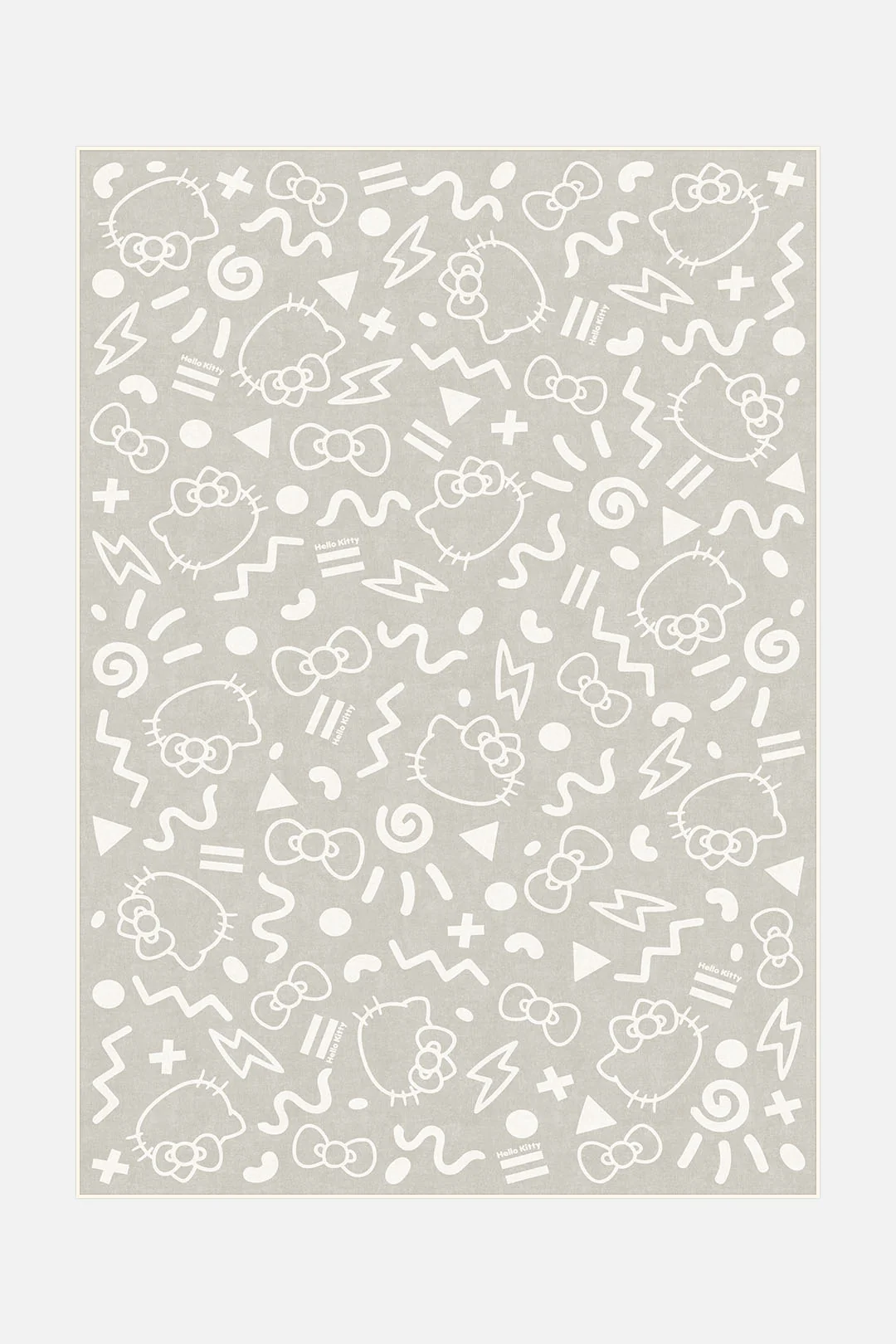 Hello Kitty Comic Natur Teppich