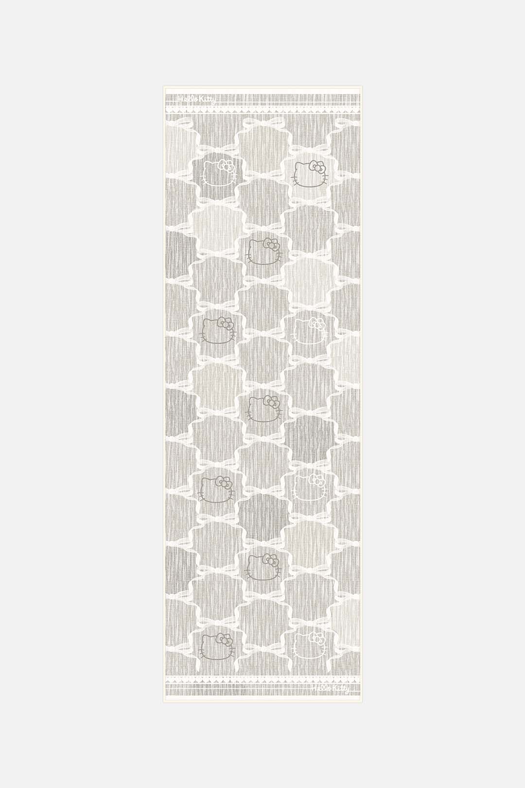 Hello Kitty Trellis Taupe Teppich - Image 5