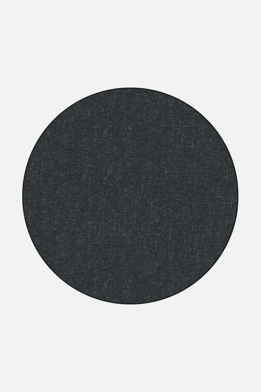 Jute-Haptik Mono Obsidian Teppich - Image 8