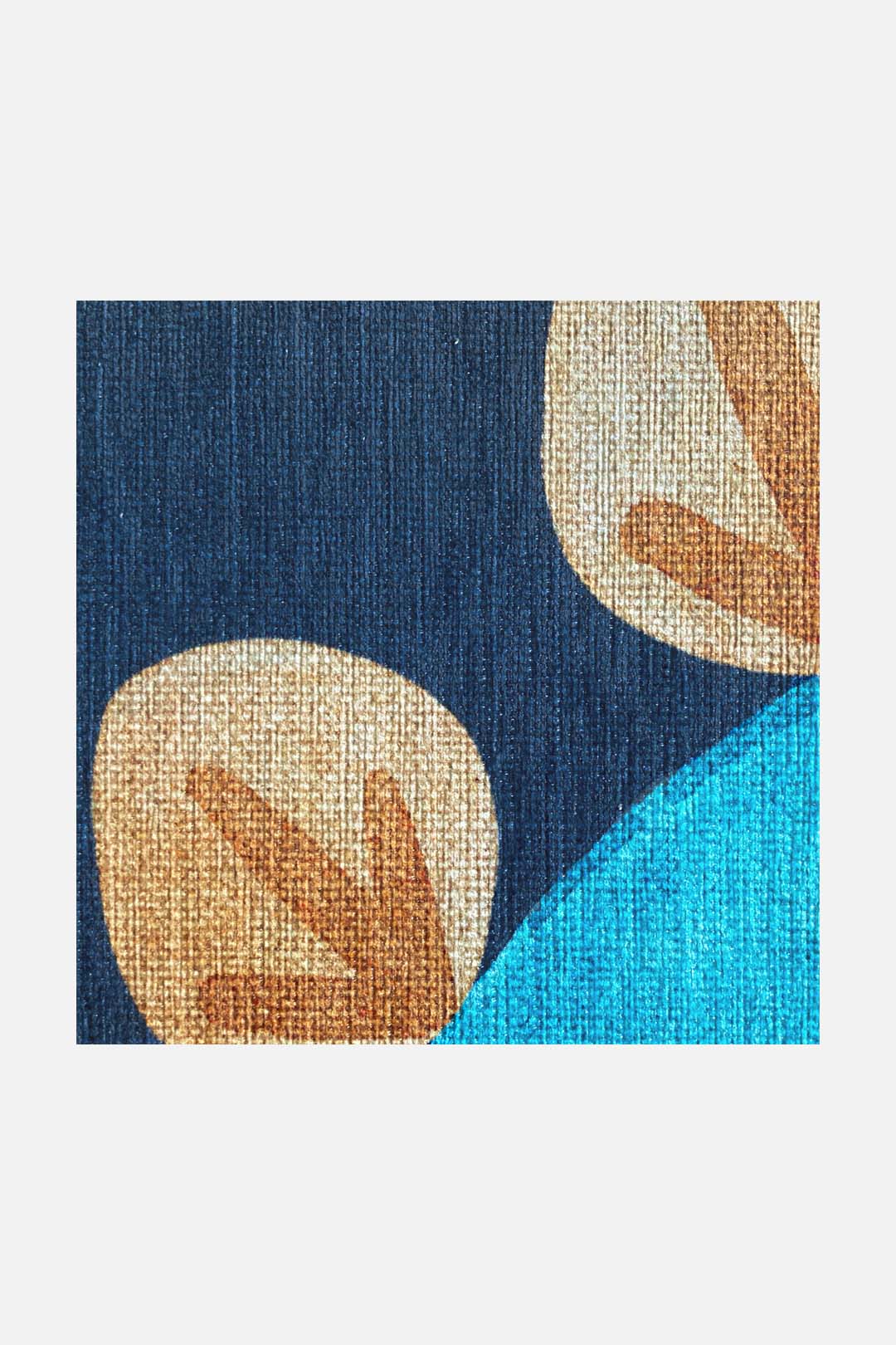 Konfetti Blau Teppich - Image 16