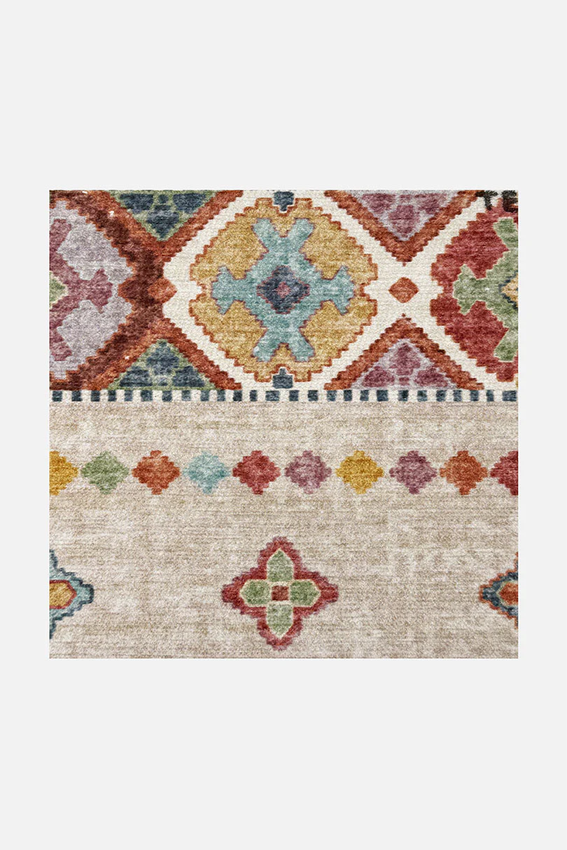 Leila Bunt Teppich - Image 3