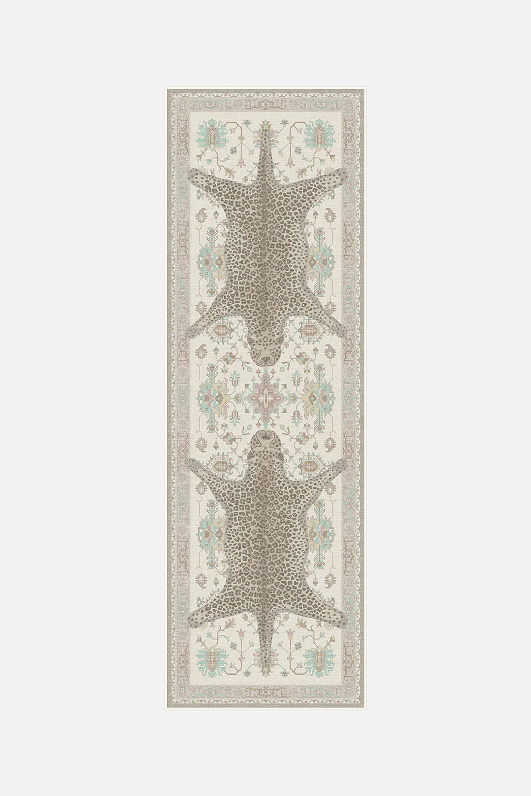 Leopard Beige Teppich - Image 5