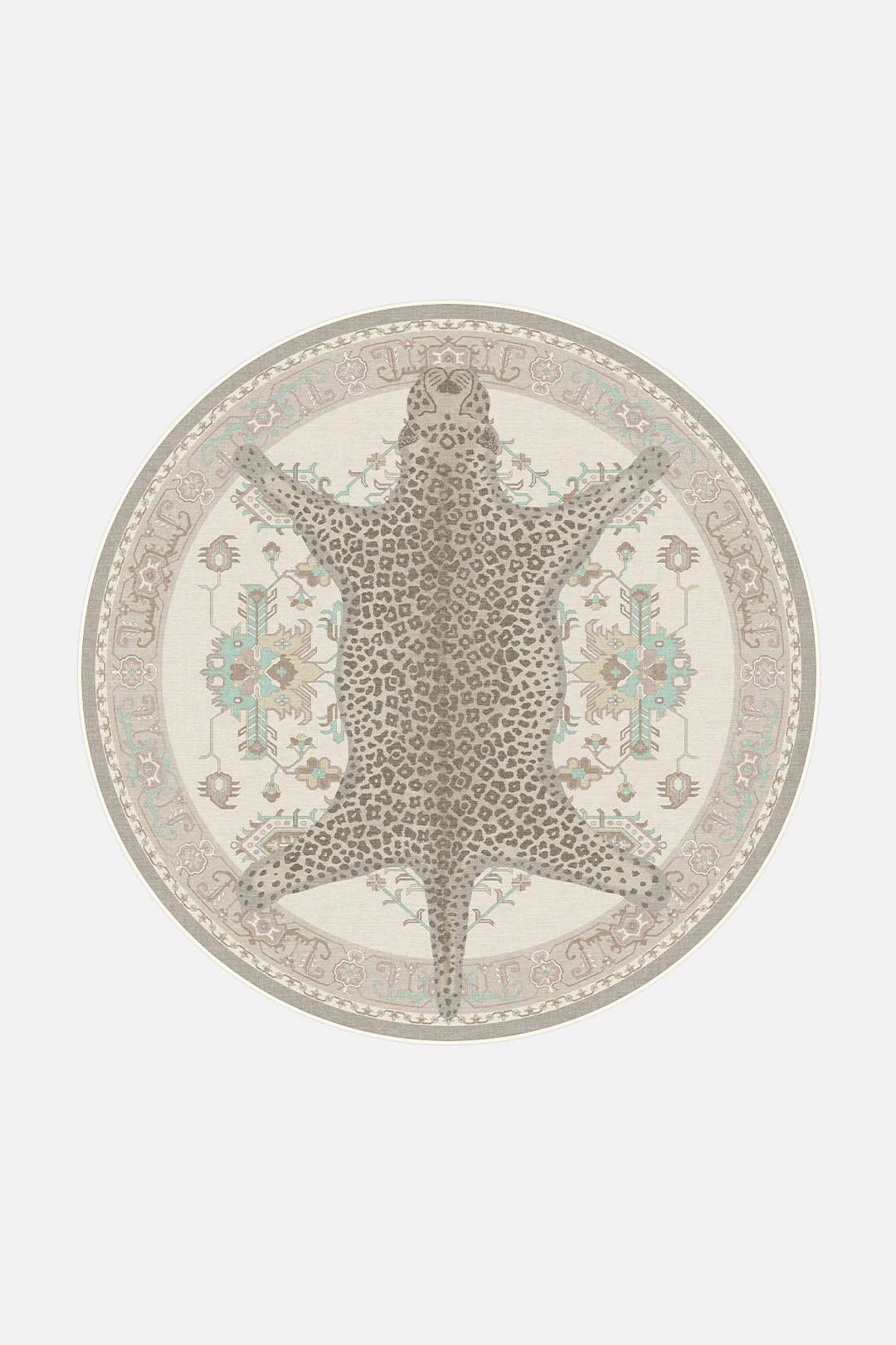 Leopard Beige Teppich - Image 8