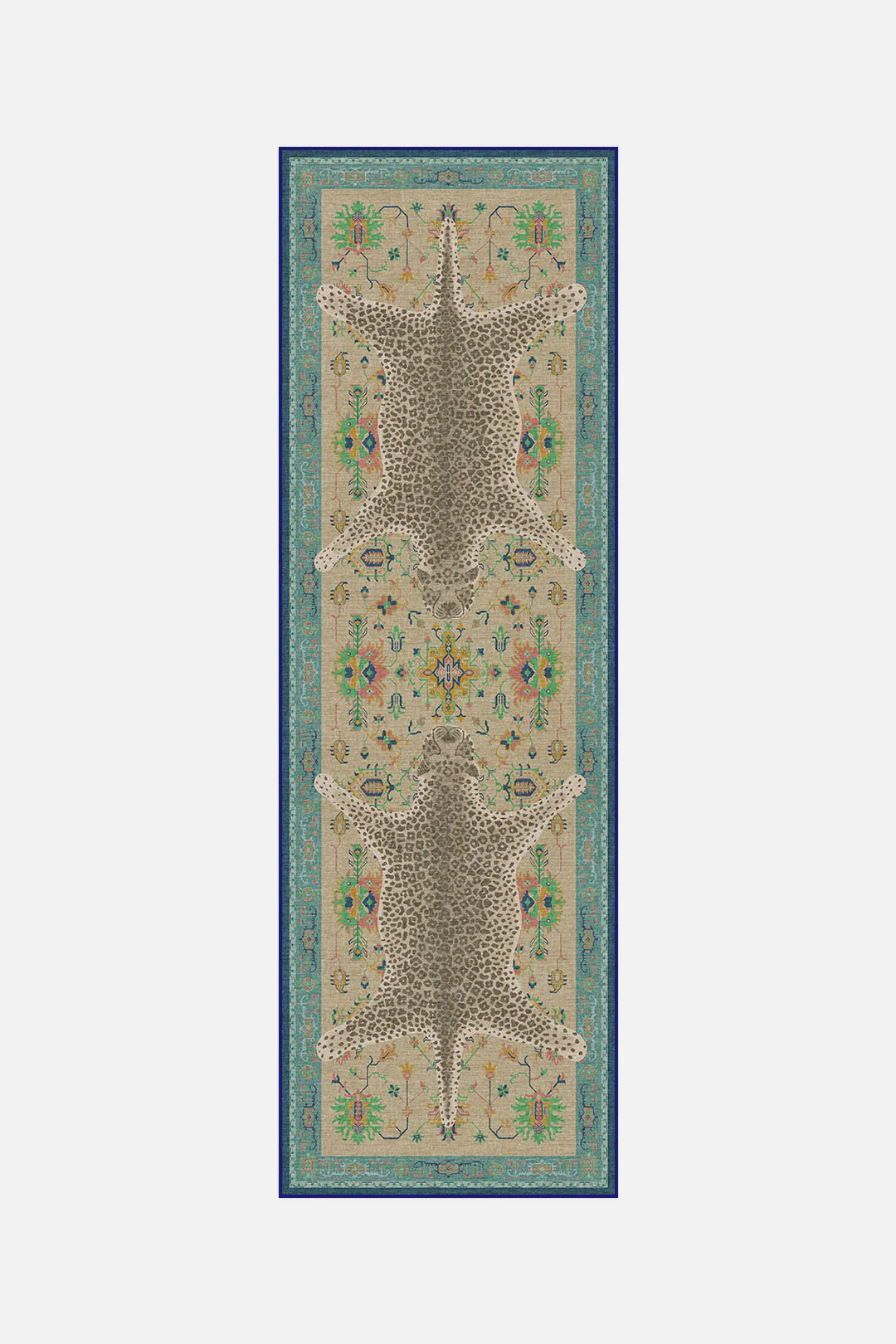 Leopard Bunt Teppich - Image 5
