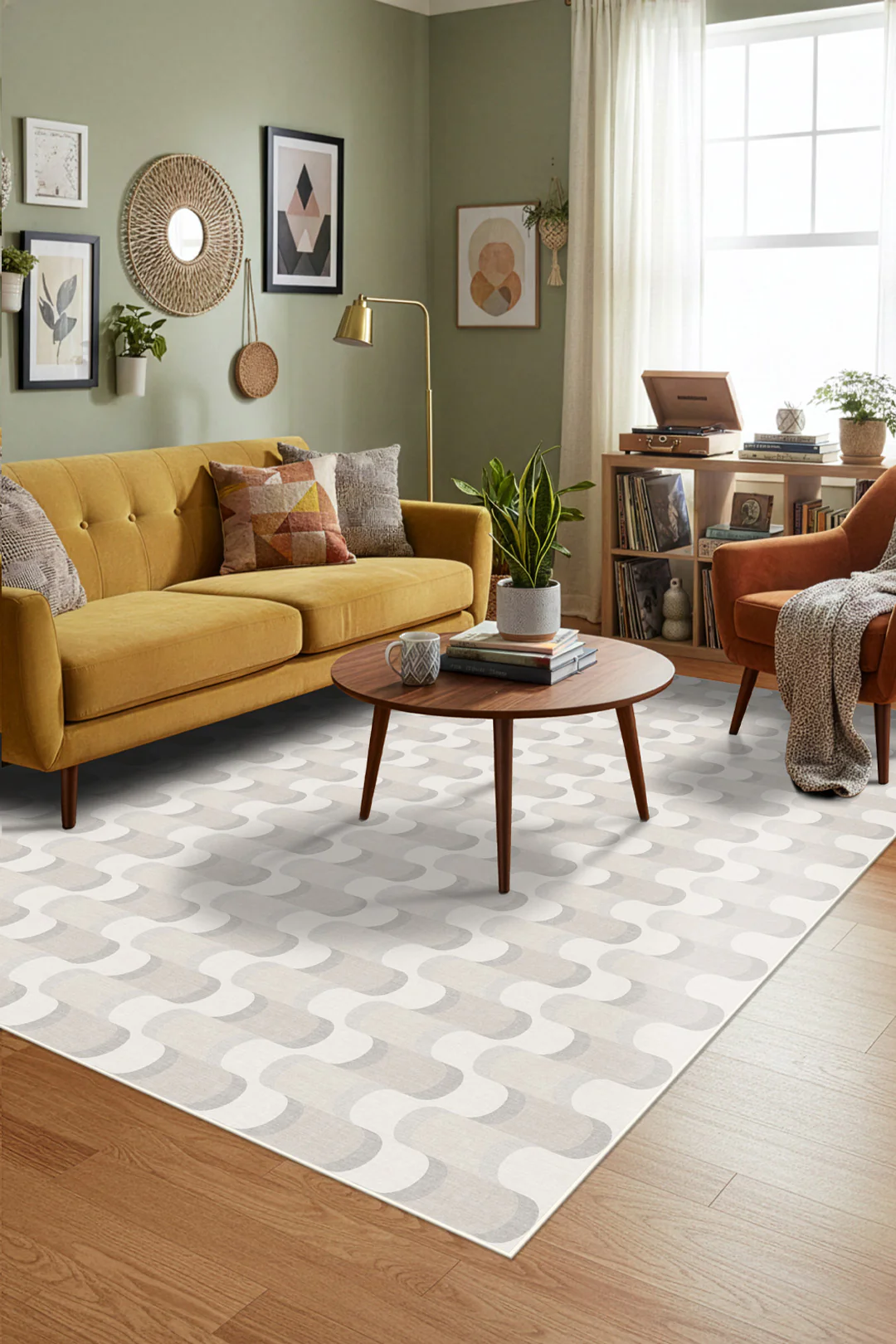 Linea Sand Teppich - Image 4