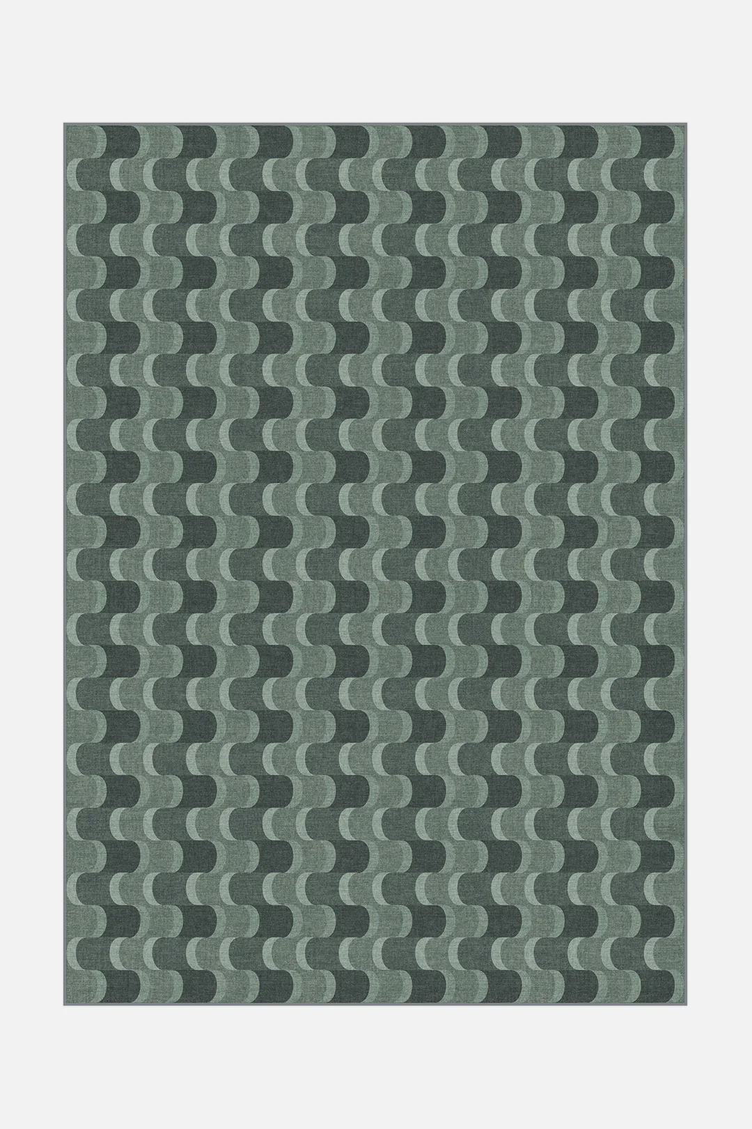 Linea Waldgrün Teppich