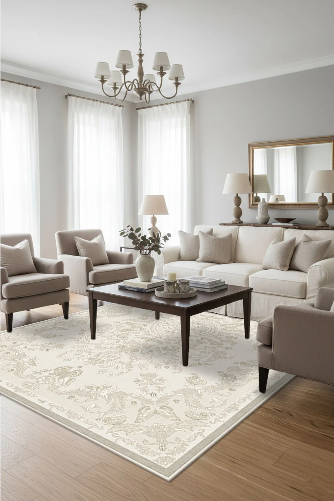 Nymphalis Beige Teppich - Image 4