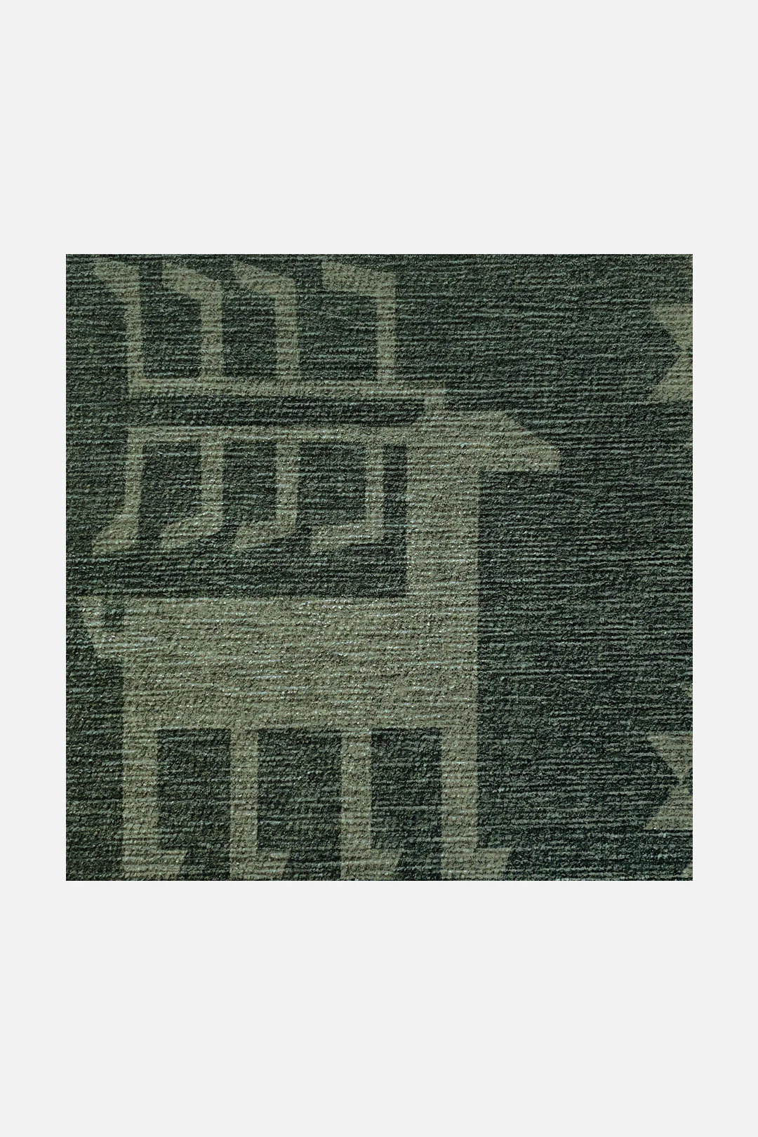Rentiere Tannengrün Teppich - Image 3