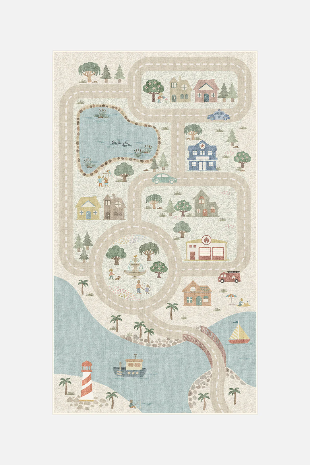 Spielteppich Küste Sand - Image 17