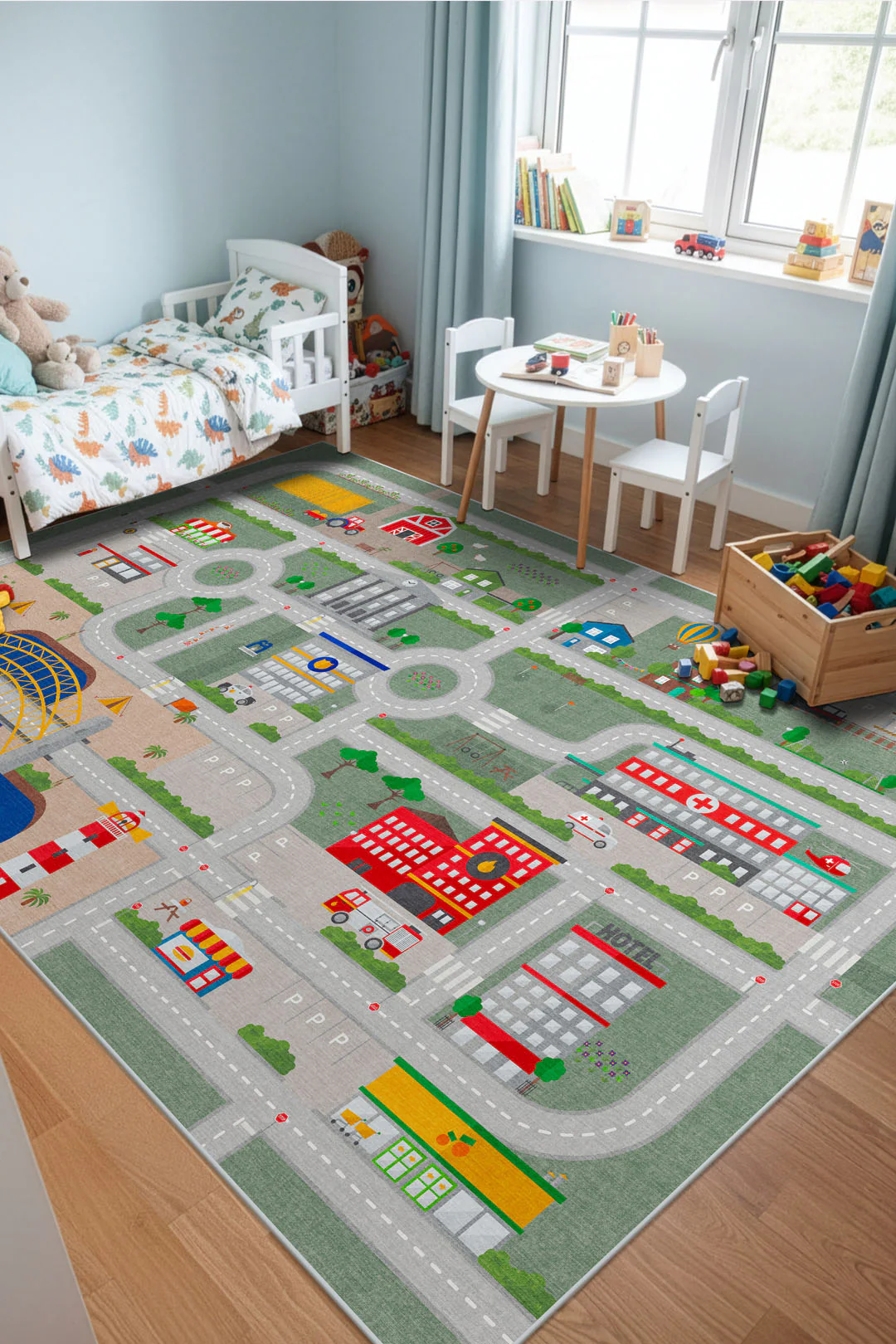 Spielteppich Straßen Bunt - Image 4