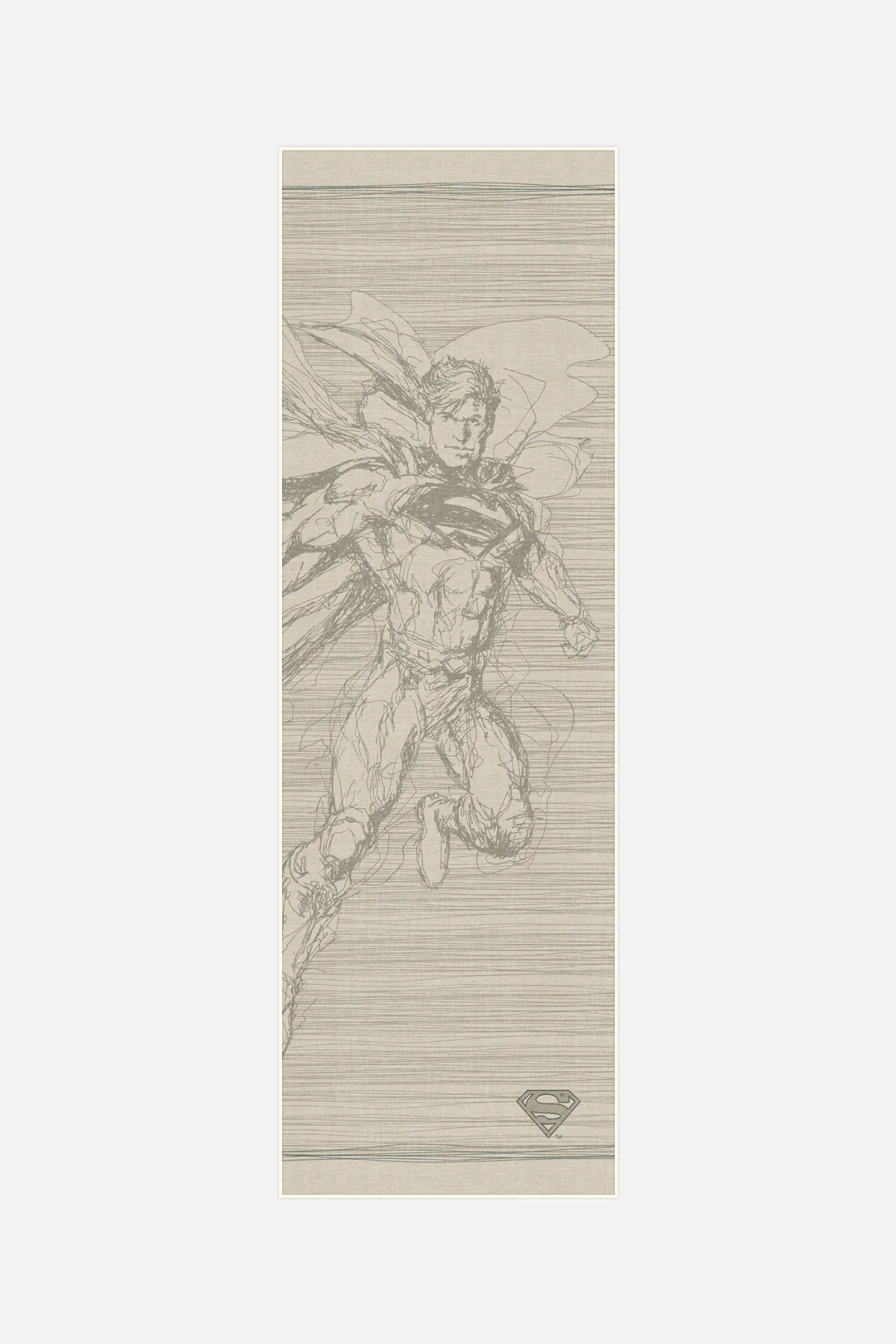 Superman™ Skizze Beige Teppich - Image 5