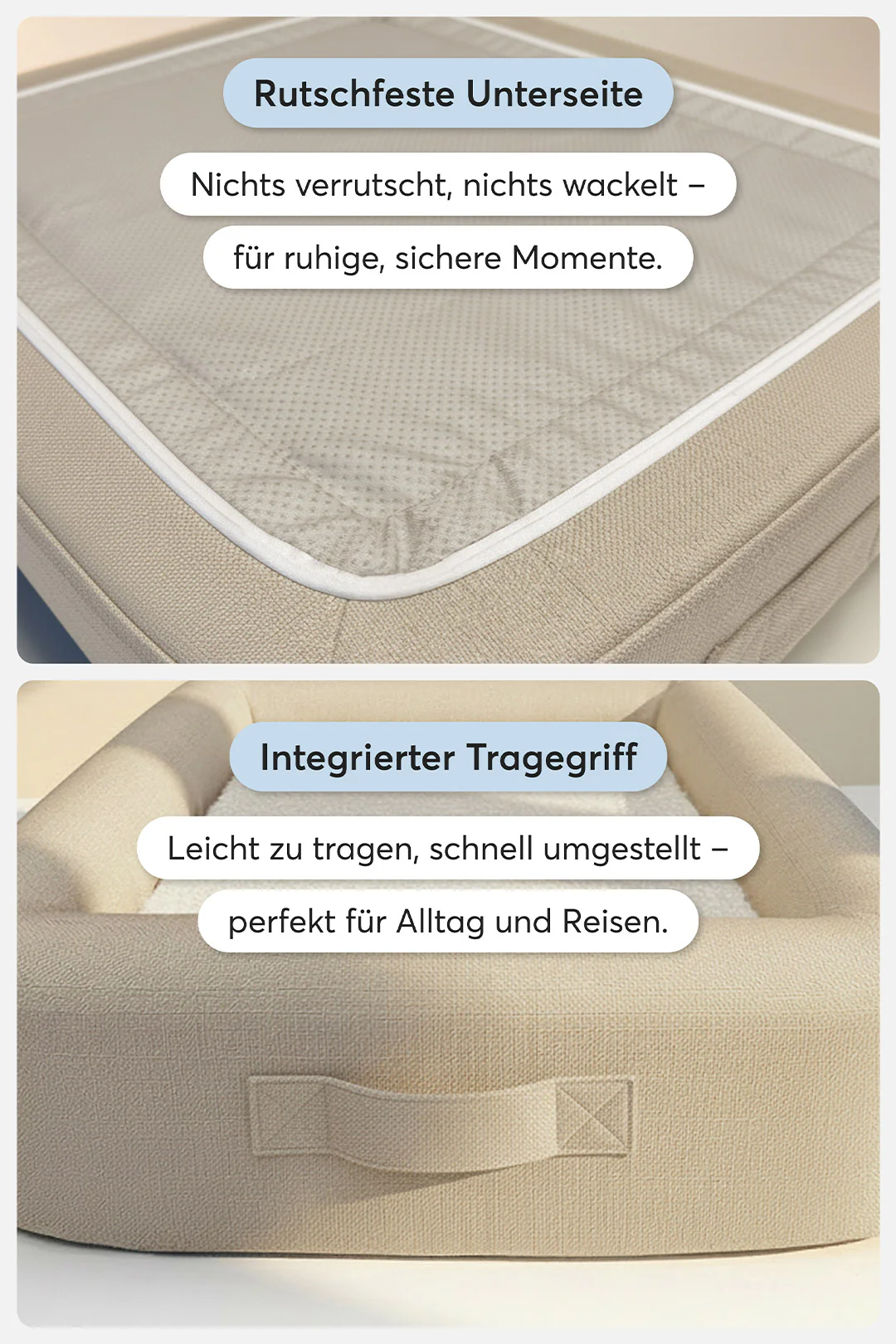 Orthopädisches Hundebett Pure Beige - Image 23