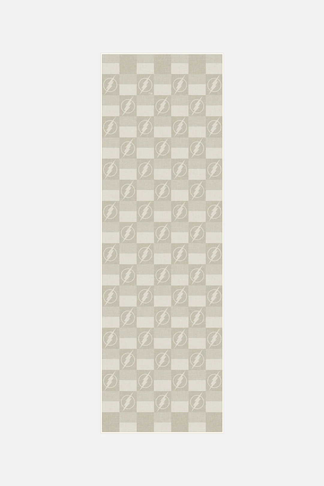 The Flash™ Karo Beige Teppich - Image 5