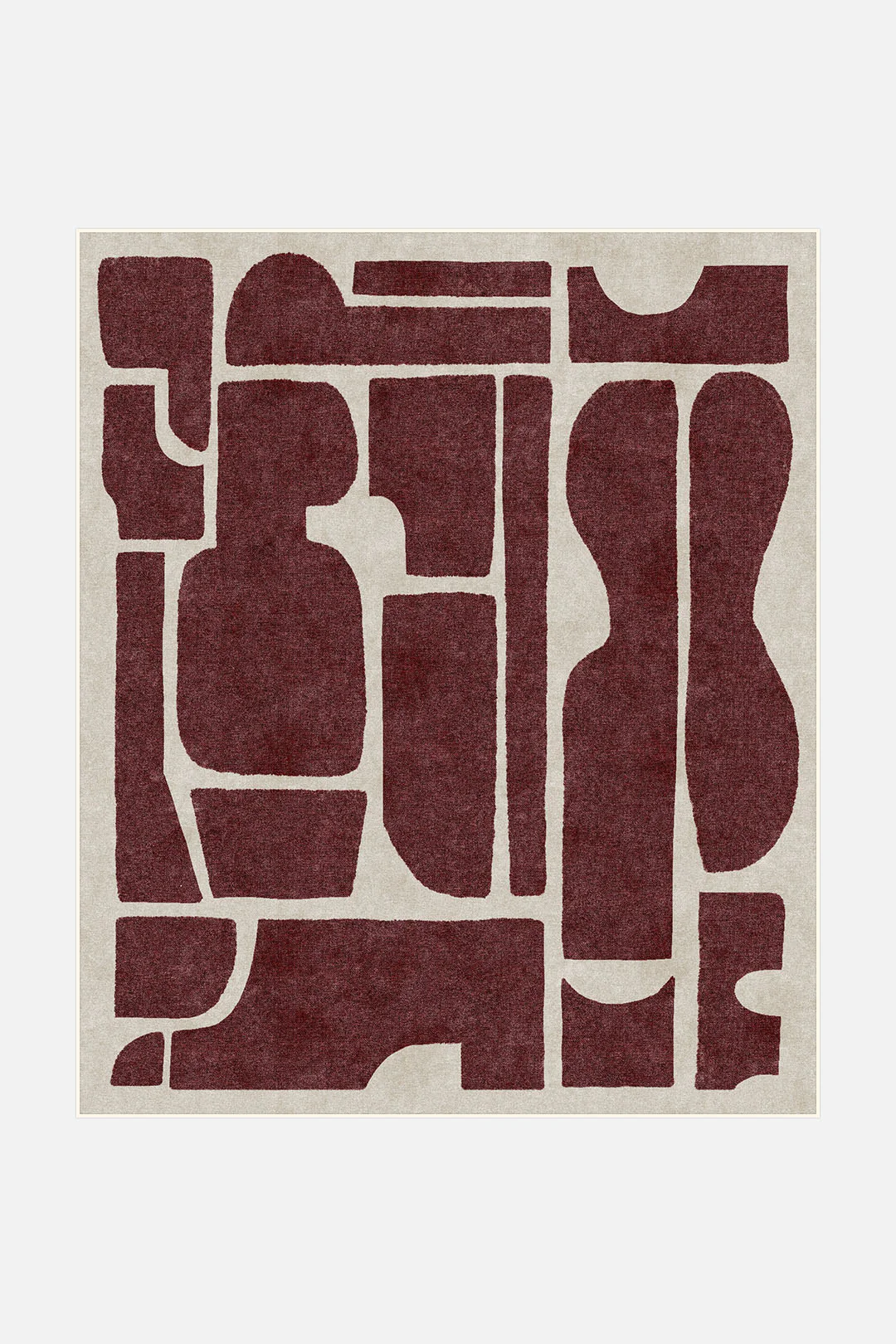 Tilda Bordeauxrot Teppich - Image 14