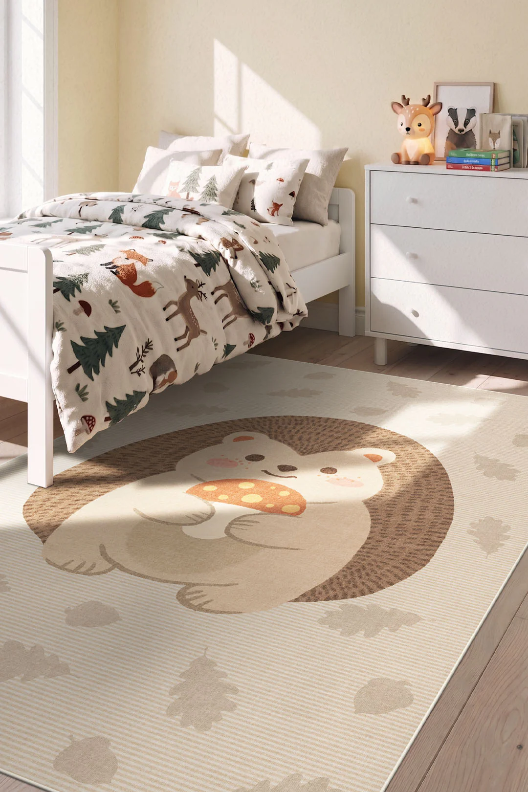 Waldigel Beige Teppich - Image 17